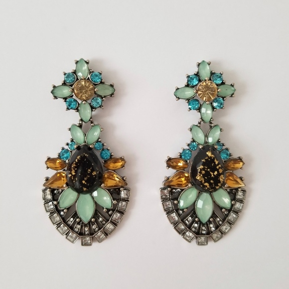 New Beautiful Stud Antique Style Drop Earrings - Picture 3 of 8
